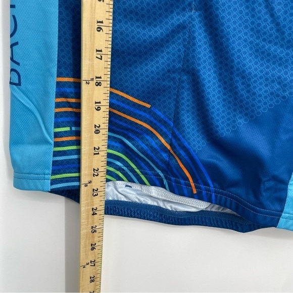 Louis Garneau Women's XS Backroads Blue Cycling Sport Jersey Graphic NWT - Picture 6 of 7